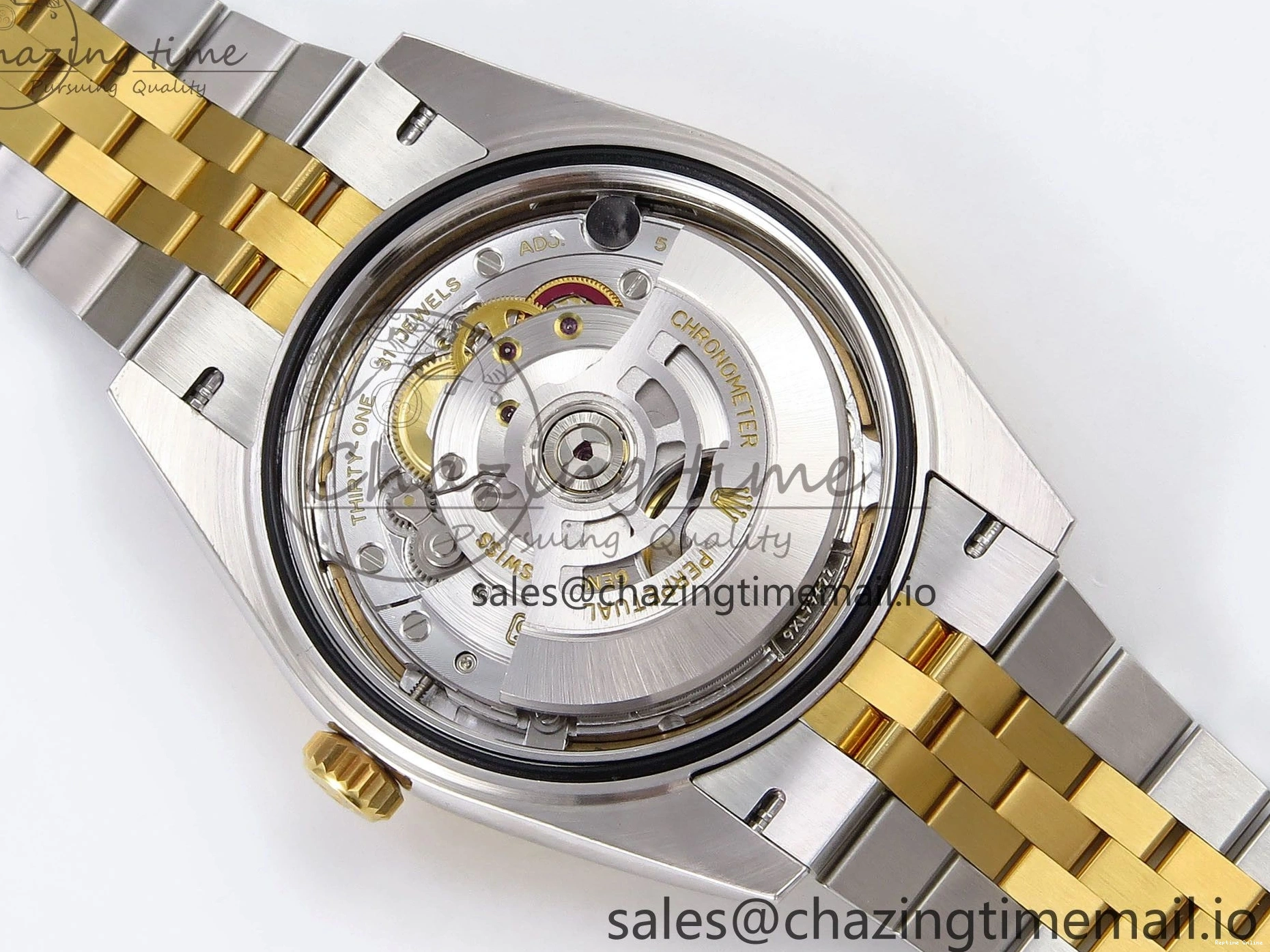 0106 DateJust 41 SS YG ARF 1:1 Best Edition 904L Steel Silver Stick Dial on Jubilee Bracelet SH3235 (Gain Weight) SoftTouch 1227